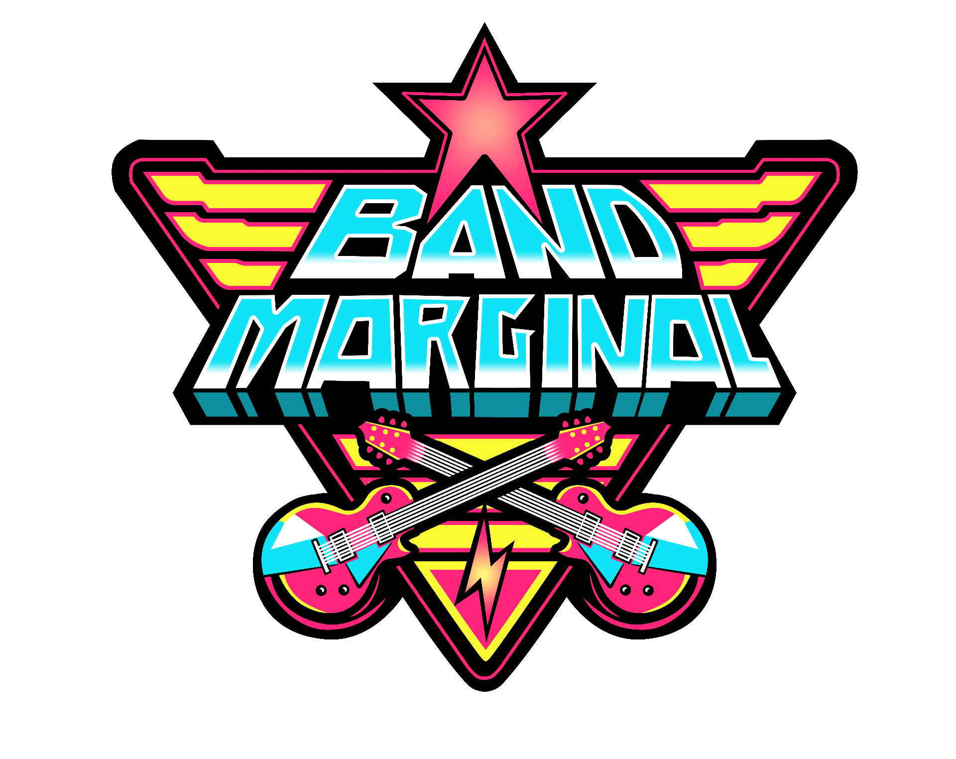 Band Marginal - partyband Vlaanderen logo