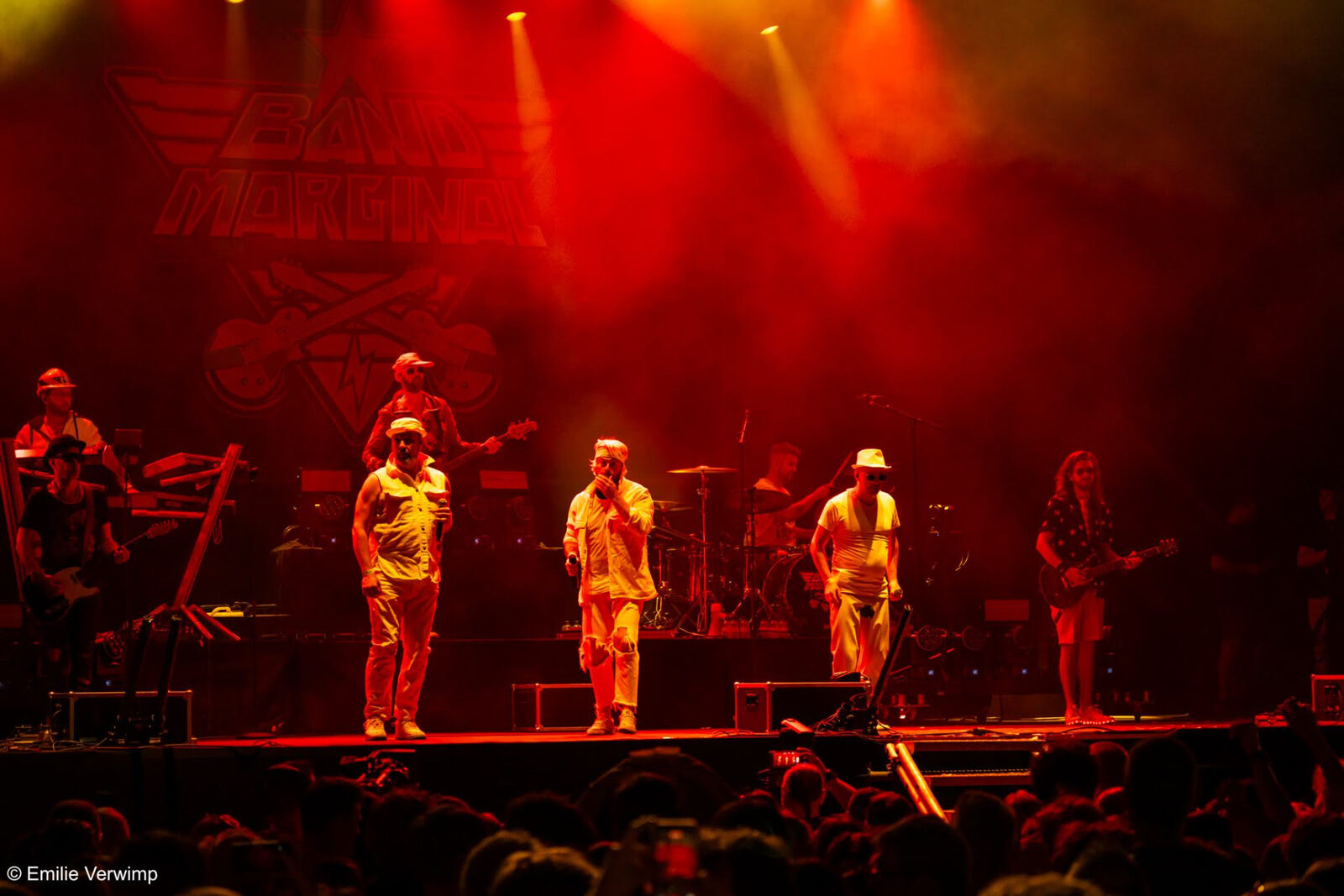 Partyband Band Marginal live optreden foto 3